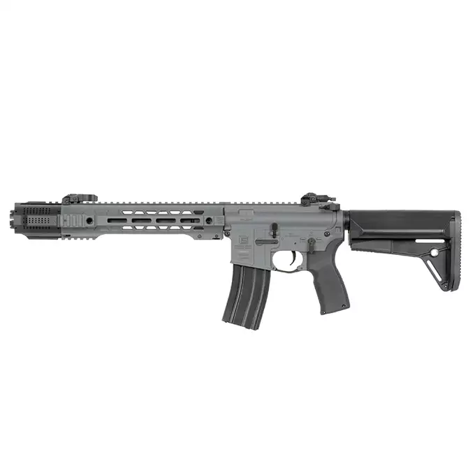 [Zestaw] Replika karabinka SAI GRY 10" SBR - Grey [6mmProShop] + Ładowarka V3+ do akumulatorów LiPo/LiFe [IPower] + Akumulator Li-Po 1100mAh 11,1V 20C [IPower]