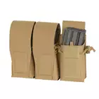 Triple Pouch for 6 AR15 Magazines, Laser Cut - Tan [8FIELDS]