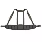 Patrol Tactical Belt with Suspenders MOLLE, Laser Cut - Multicamo Black [8FIELDS]