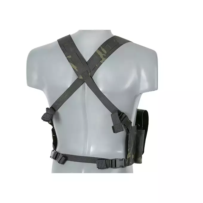 [Zestaw] Kamizelka Chest-rig Laser-Cut z ładownicami AR/AK - MB [8Fields] + Ładownica na radio Laser Cut - MB [8FIELDS] + Duża ładownica Laser-Cut ogólnego przeznaczenia - MB [8FIELDS]
