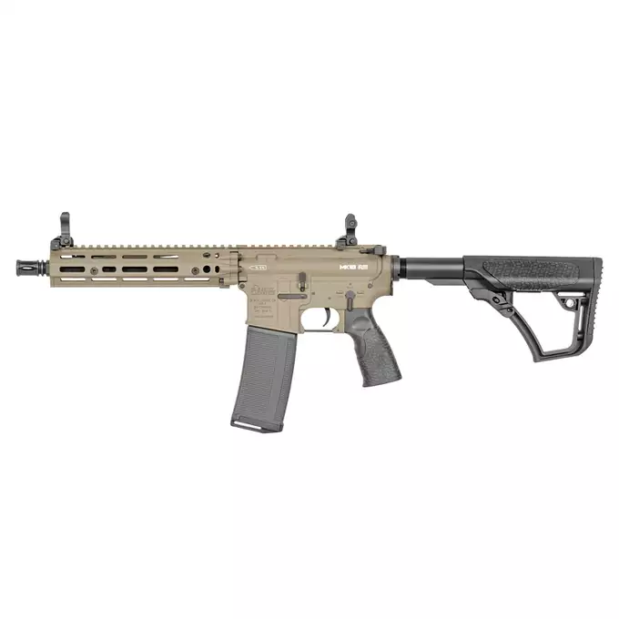 [Zestaw] Replika Daniel Defense MK18 RIII 10.3" Eshooter ETU, GEN-2 - TAN [EMG] + Ładowarka V3+ do akumulatorów LiPo/LiFe [IPower] + Akumulator Li-Po 1100mAh 11,1V 20C - Deans [IPower]