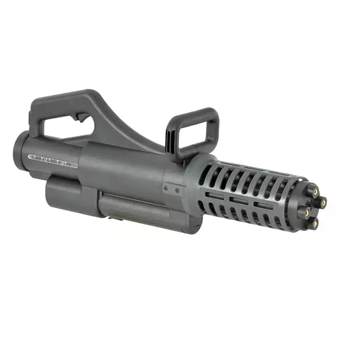 [Zestaw] Replika obrotowego miniguna WE23-SLBB Sportsline [ECHO1] + Akumulator Li-Po 1100mAh 11,1V 15/30C - T-connector [VB] + Kompaktowa ładowarka LIPO B3Pro