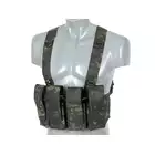 [Zestaw] Kamizelka Chest-rig Laser-Cut z ładownicami AR/AK - MB [8Fields] + Ładownica na radio Laser Cut - MB [8FIELDS] + Duża ładownica Laser-Cut ogólnego przeznaczenia - MB [8FIELDS]
