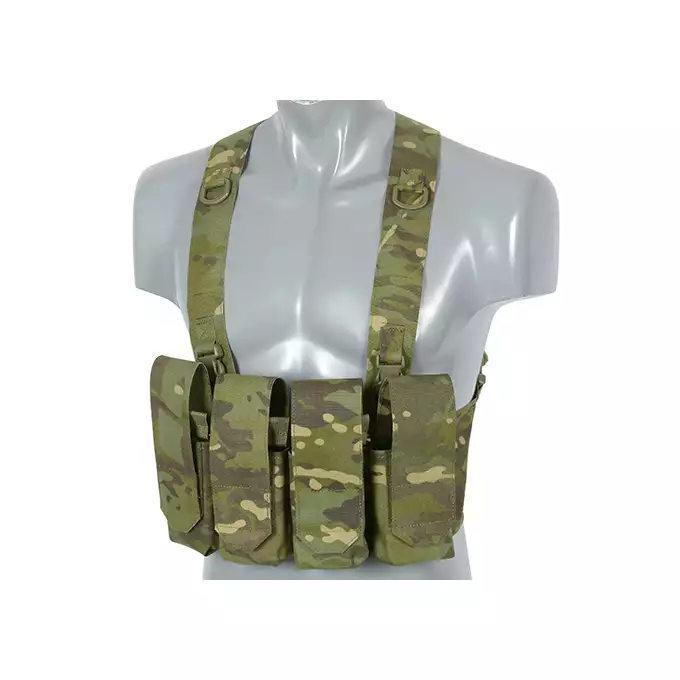 Chest Rig Laser-Cut with AR/AK Pouches - MT [8Fields]