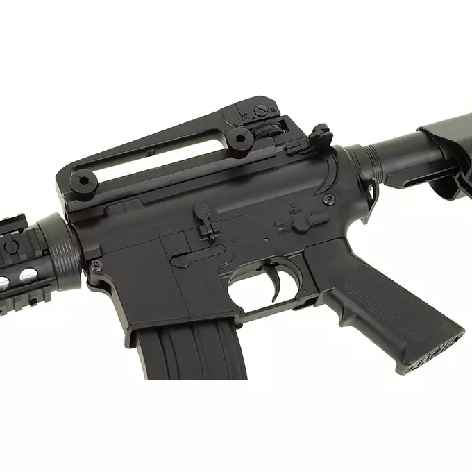 [Zestaw] CM.507 US Army M4 RIS carbine replica [CYMA] + Ładowarka V3+ do akumulatorów LiPo/LiFe [IPower] + Akumulator Li-Po 1450mAh 7.4V 20C [IPower]