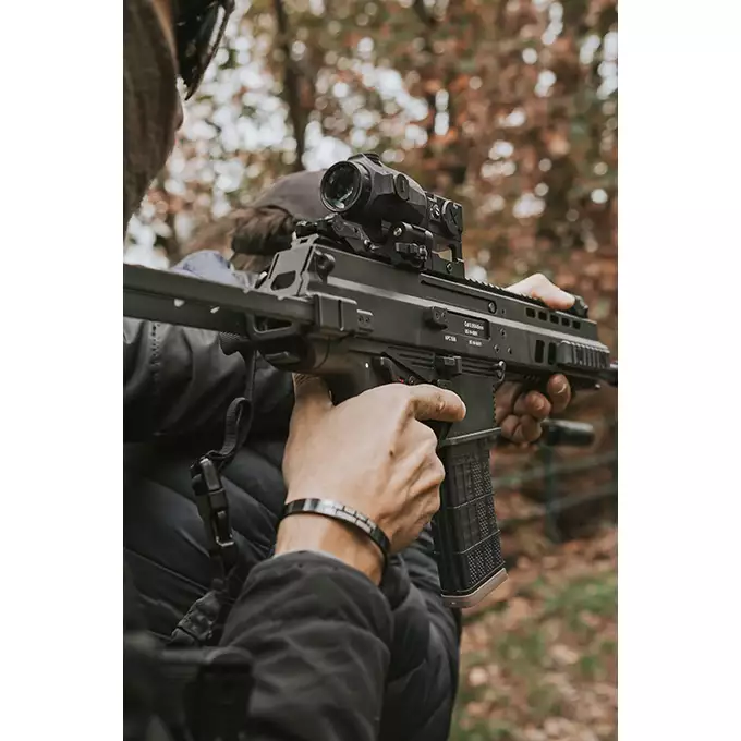 [Zestaw] Kolimator Frenzy Plus 1x31x26 Red Dot [Vector Optics] + Powiększalnik Maverick Gen3 3x22 Magnifier MIL [Vector Optics]