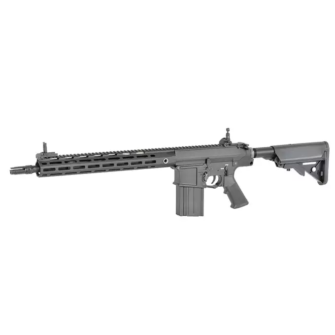 [Zestaw] Replika Airsoftowa EC-903 Edycja Advanced (ulepszony gearbox, programowalny ETU) - Black [E&amp;C] + Akumulator LI-PO 2200MAH 11,1V 20/40C - T-connector [8FIELDS] + Kompaktowa ładowarka LIPO B3Pro
