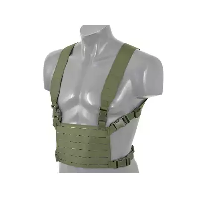 Lightweight Laser-Cut Chest Rig - Olive [8FIELDS]