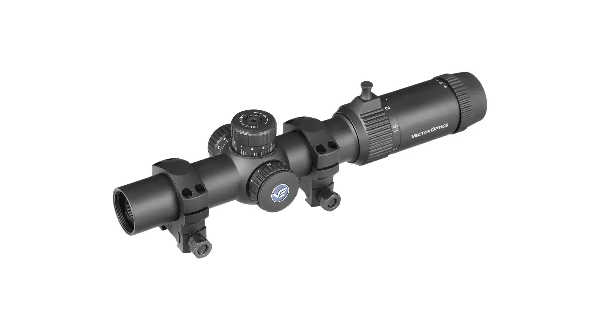 Forester 1-5x24 SFP Fiber LPVO Rifle Scope [Vector Optics] | Taiwangun