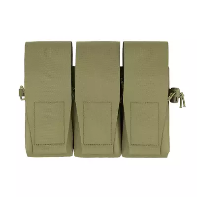 Triple Pouch for 6 AR15 Magazines, Laser Cut - Olive [8FIELDS]