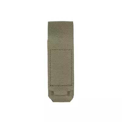 Single Laser-Cut Pistol Magazine Pouch with Flap - Ranger Green [8Fields]