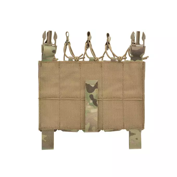 MP5 5-Magazine Pouch, Buckle-Up, Laser-Cut - Multicamo [8FIELDS]