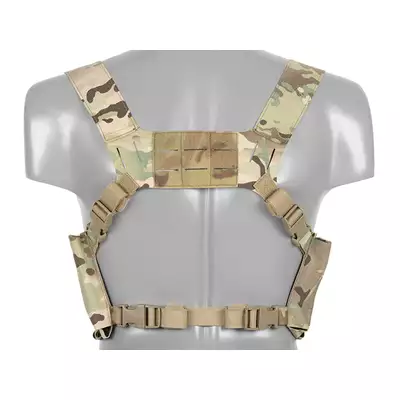 Chest Rig with Two Pouches for 6 AR / AK Magazines, Laser Cut - MC [8FIELDS]
