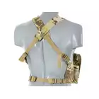 [Zestaw] Kamizelka Chest-rig Laser-Cut z ładownicami AR/AK - Multicamo [8Fields] + Ładownica na radio Laser Cut - Multicamo [8FIELDS] + Pojedyncza ładownica pistoletowa Laser-Cut z klapą - Multicamo [8Fields]