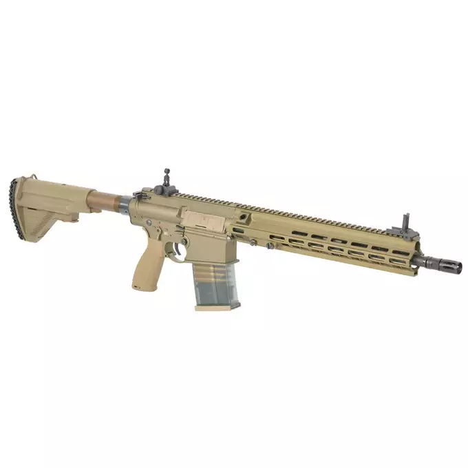 [Zestaw] Replika Airsoftowa EC-203 Edycja Advanced (ulepszony gearbox, programowalny ETU) - Dark Earth [E&amp;C] + Akumulator Li-Po 1200mAh 11,1V 20C - Deans [IPower] + Kompaktowa ładowarka LIPO B3Pro