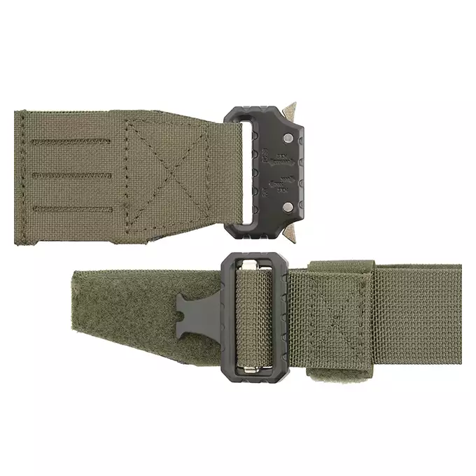Laser-Cut Tactical Belt - XL - Ranger Green [8Fields]