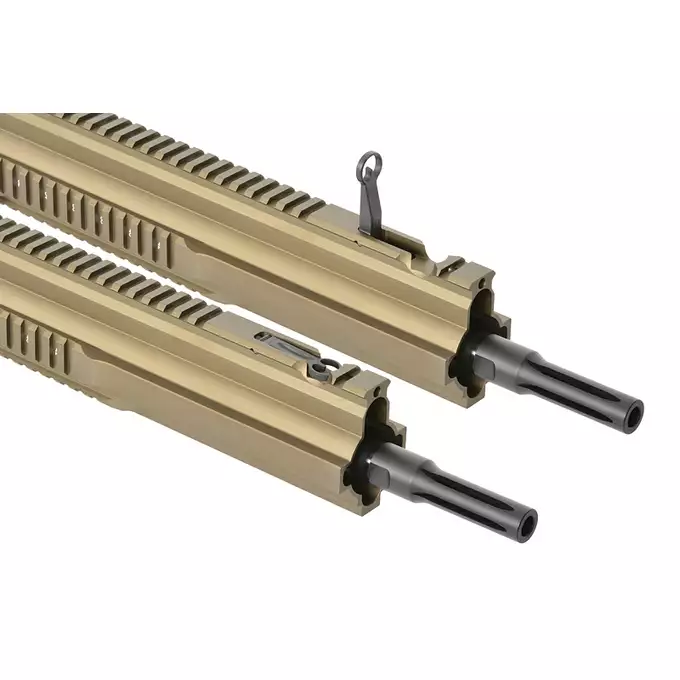 [Zestaw] Replika Airsoftowa EC-204 Edycja Advanced (ulepszony gearbox, programowalny ETU) - Dark Earth [E&amp;C] + Akumulator Li-Po 1200mAh 11,1V 20C - Deans [IPower] + Kompaktowa ładowarka LIPO B3Pro