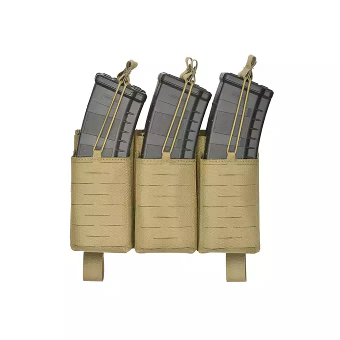 [Zestaw] Kamizelka Assault Plate Carrier Laser-Cut Buckle Up z ładownicą na magazynki AR/AK - Coyote [8Fields] + Duża ładownica Laser-Cut ogólnego przeznaczenia - Coyote [8FIELDS] + Panel Buckle Up Laser-Cut na 6 magazynków AR15/AK - Coyote [8Fields]