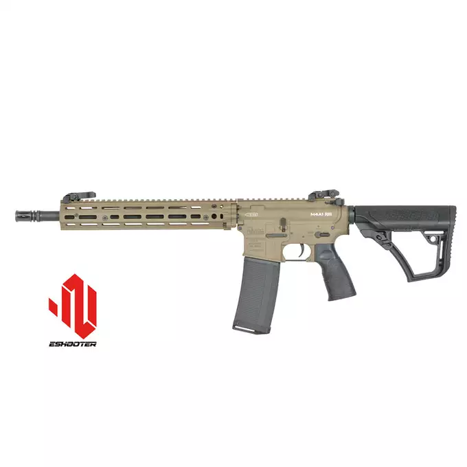 Daniel Defense M4A1 RIII 14.5" Replica Eshooter ETU - FDE [EMG]