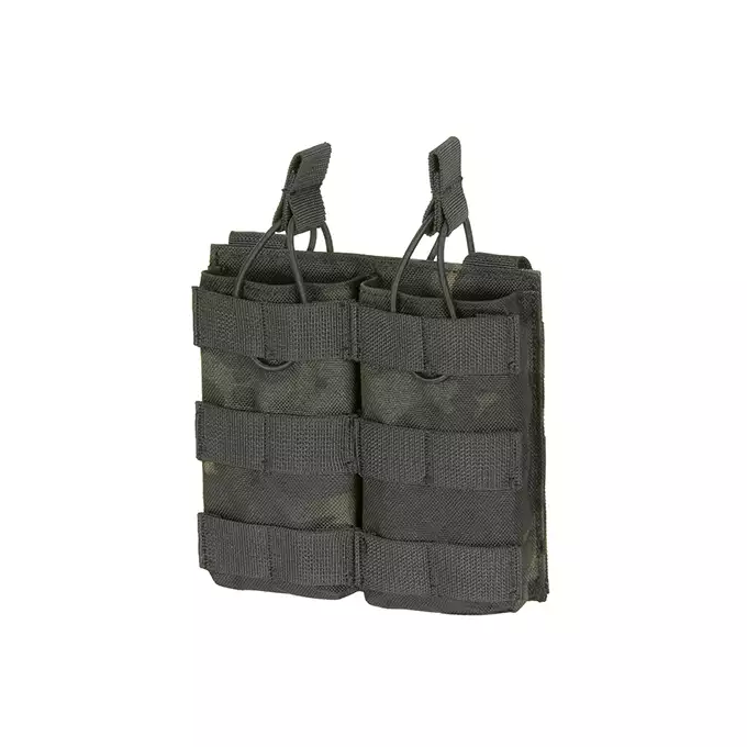 Modular Open Top Double MAG Pouch For 5.56 - Multicamo Black [8FIELDS]