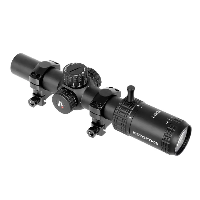 [Zestaw] Luneta Victoptics S6 1-6x24 [Vector Optics] + Jednoczęściowy podwyższony montaż Picatinny 30mm 1.97in [Vector optics]