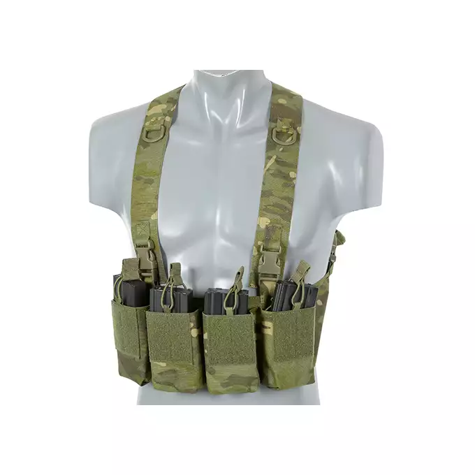 Chest Rig Laser-Cut with AR/AK Pouches - MT [8Fields]