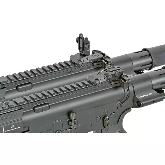 [Zestaw] Replika Karabinka Strike industries 7" Raider CQB, Gen-2 - Black [EMG] + Ładowarka V3+ do akumulatorów LiPo/LiFe [IPower] + Akumulator Li-Po 1100mAh 11,1V 20C - Deans [IPower]
