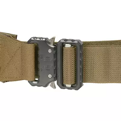 [Zestaw] Pas taktyczny Laser-Cut - XL - Coyote [8Fields] + Potrójna ładownica pistoletowa Laser-Cut z klapą - Coyote [8Fields] + Horyzontalna ładownica generalnego użytku Laser-Cut - Coyote [8Fields]