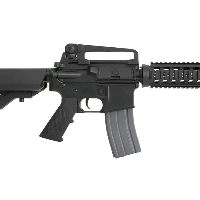 [Zestaw] CM.007 US Army M4 RIS carbine full metal replica [CYMA] + Akumulator Li-Po 1500mAh 11,1V 20/40C [VB] + Kompaktowa ładowarka LIPO B3Pro
