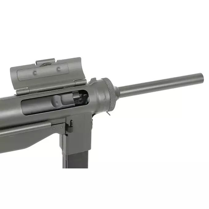 [Set] SW-06 M3A1 Grease Gun rifle - Full Metal [Snow Wolf] + V3+ Charger for LiPo/LiFe 2S/3S [IPower] + Battery Li-Po 1100mAh 7,4V 20C [IPower]