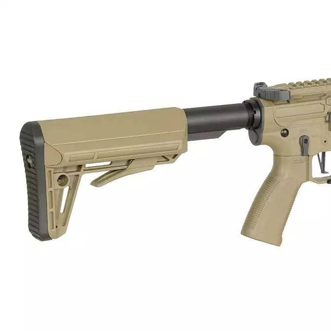 [Zestaw] M918G UTR Ek47 - TAN [DE Airsoft] + Akumulator Li-Po 1100mAh 11,1V 20C - Deans [IPower] + Ładowarka V3+ do akumulatorów LiPo/LiFe [IPower]