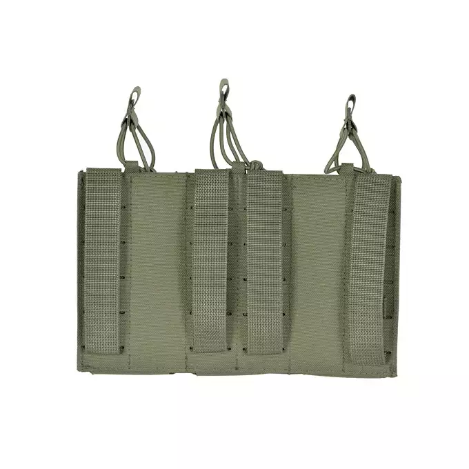 Laser-Cut Panel with 3 AK Magazine Pouches - Ranger Green [8Fields]