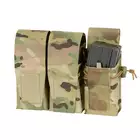 Triple Pouch for 6 AR15 Magazines, Laser Cut - Multicamo [8FIELDS]