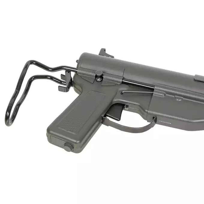 [Set] SW-06 M3A1 Grease Gun rifle - Full Metal [Snow Wolf] + V3+ Charger for LiPo/LiFe 2S/3S [IPower] + Battery Li-Po 1100mAh 7,4V 20C [IPower]