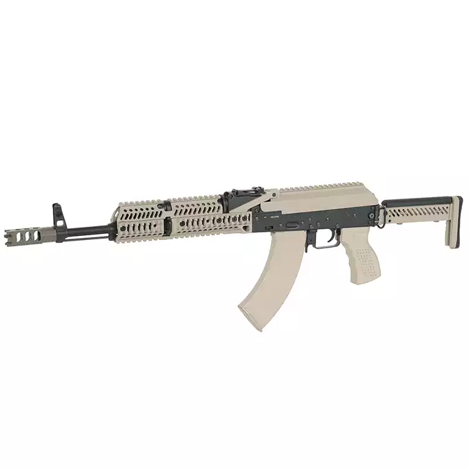 CM.113 AK74 Tactical Rifle Eshooter, GEN-2 - TAN [CYMA]