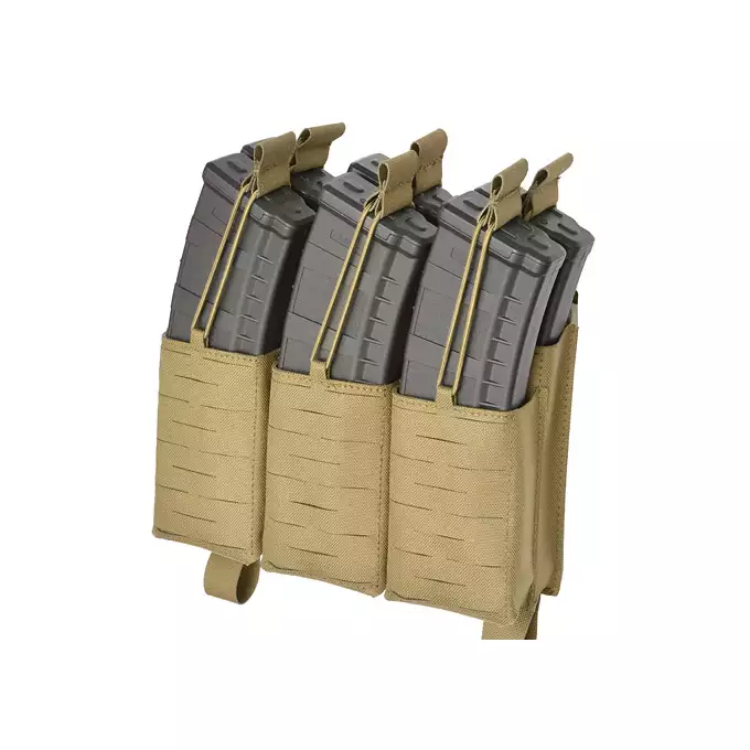 [Zestaw] Kamizelka Operator Plate Carrier Laser-Cut Buckle Up z ładownicą na magazynki AR/AK - Coyote [8Fields] + Duża ładownica Laser-Cut ogólnego przeznaczenia - Coyote [8FIELDS] + Panel Buckle Up Laser-Cut na 6 magazynków AR15/AK - Coyote [8Fields]