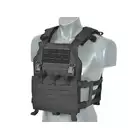 [Zestaw] Kamizelka Assault Plate Carrier Laser-Cut Buckle Up z ładownicą na magazynki AR/AK - Czarna [8Fields] + Duża ładownica Laser-Cut ogólnego przeznaczenia - Black [8FIELDS] + Panel Buckle Up Laser-Cut na 6 magazynków AR15/AK - Czarny [8Fields]
