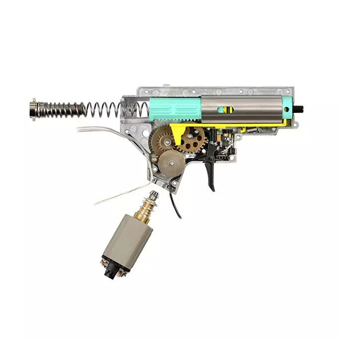 [Zestaw] M923G DEX556 5.56 - Tan [DE Airsoft] + Polimerowy magazynek STRIKE MAG 210 kulek do M4/AR15 - TAN [EMG]