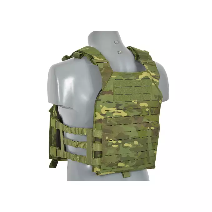 [Zestaw] Kamizelka Assault Plate Carrier Laser-Cut Buckle Up z ładownicą na magazynki AR/AK - MT [8Fields] + Duża ładownica Laser-Cut ogólnego przeznaczenia - MT [8FIELDS] + Panel Buckle Up Laser-Cut na 6 magazynków AR15/AK - MT [8Fields]