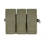 Triple Pouch for 6 AR15 Magazines, Laser Cut - Ranger Green [8FIELDS]