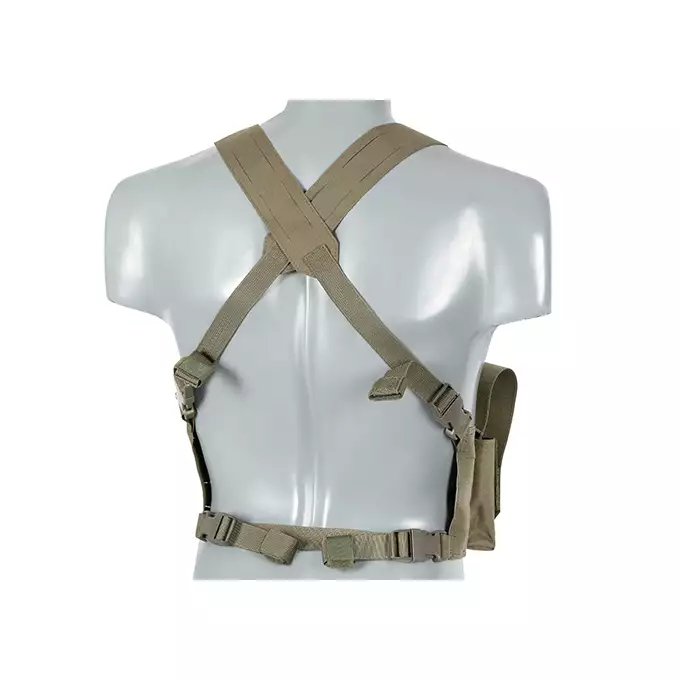Chest Rig Laser-Cut with AR/AK Pouches - Ranger Green [8Fields]