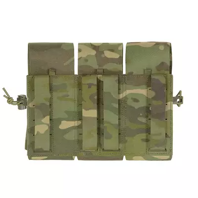 Triple Pouch for 6 AR15 Magazines, Laser Cut - Multicamo Tropic [8FIELDS]