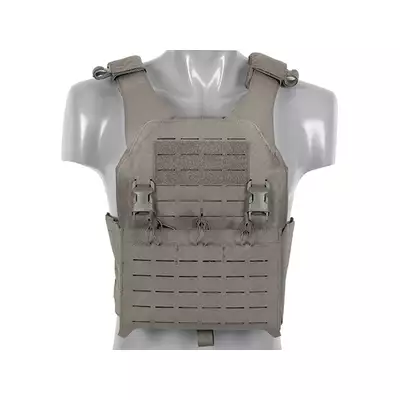 QRF Plate Carrier Laser-Cut Buckle Up with AR15/AK Magazine Pouch - Ranger Green [8FIELDS]