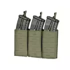 Laser-Cut Panel with 3 AK Magazine Pouches - Ranger Green [8Fields]