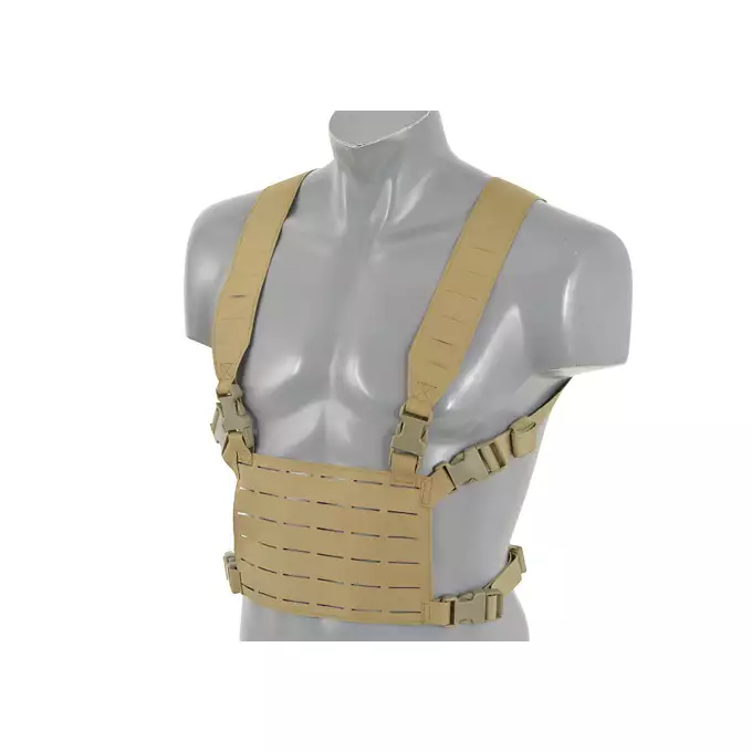 Lightweight Laser-Cut Chest Rig - Tan [8FIELDS]
