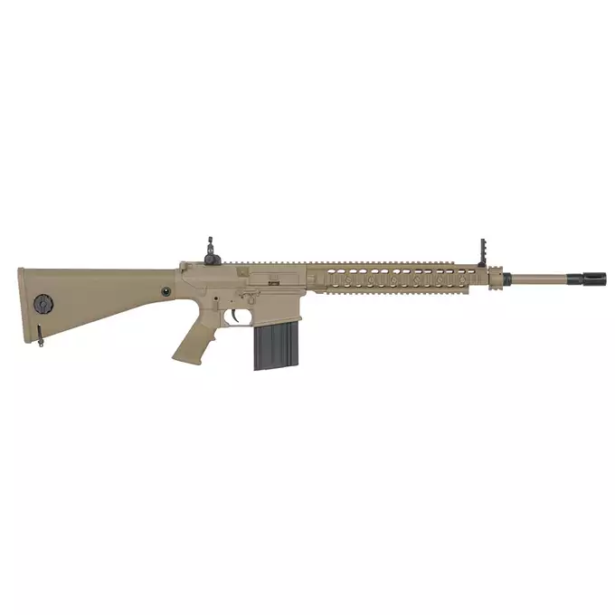 [Zestaw] Replika Airsoftowa EC-901 Edycja Advanced (ulepszony gearbox) - Dark Earth [E&amp;C] + Akumulator Li-Po 1200mAh 11,1V 20C - Deans [IPower] + Kompaktowa ładowarka LIPO B3Pro