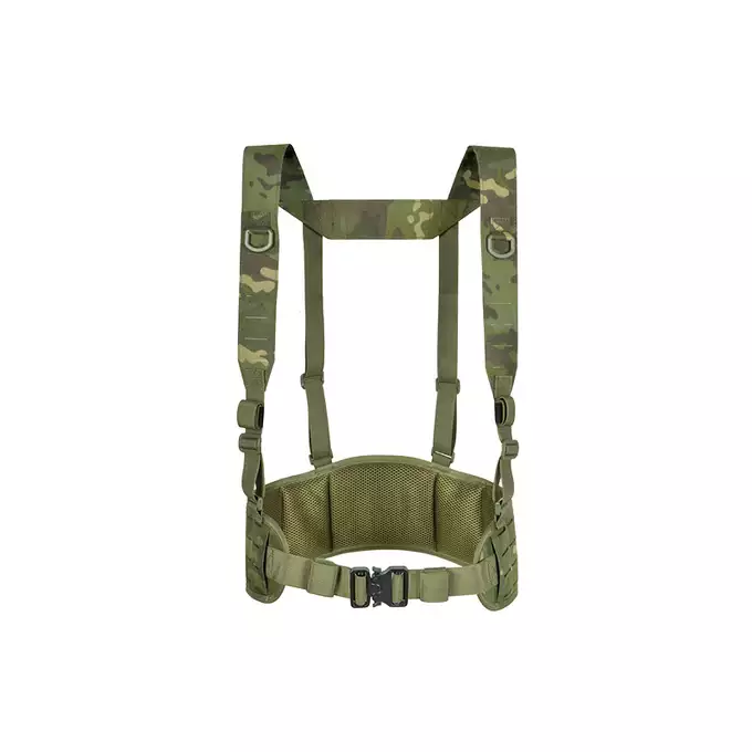 Patrol Tactical Belt with Suspenders MOLLE, Laser Cut - Multicamo Tropic [8FIELDS]