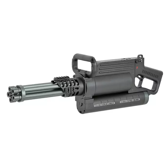 [Zestaw] Replika obrotowego miniguna WE23-X [WELL] + Akumulator Li-Po 1100mAh 11,1V 15/30C - T-connector [VB] + Kompaktowa ładowarka LIPO B3Pro