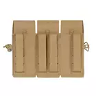 Triple Pouch for 6 AR15 Magazines, Laser Cut - Tan [8FIELDS]