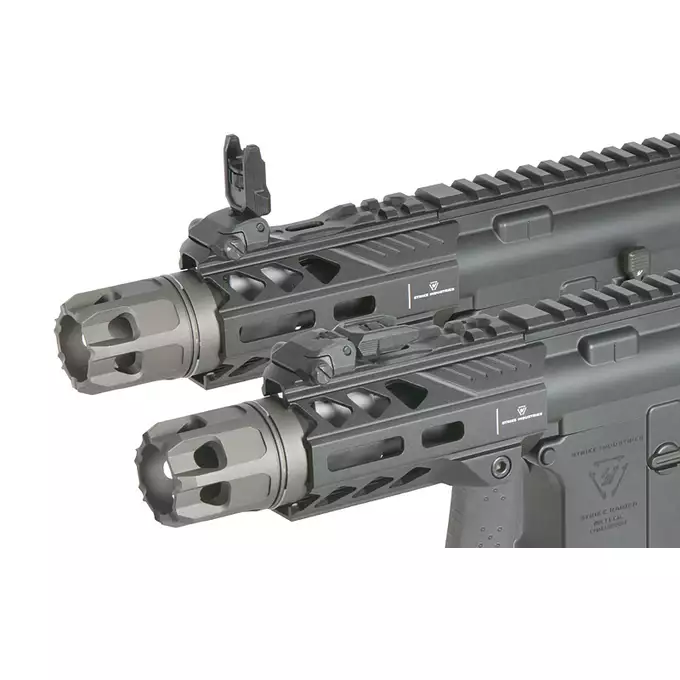 [Zestaw] Replika Karabinka Strike industries 4" Raiders PDW - Black [EMG] + Ładowarka V3+ do akumulatorów LiPo/LiFe [IPower] + Akumulator Li-Po 1100mAh 11,1V 20C - Deans [IPower]